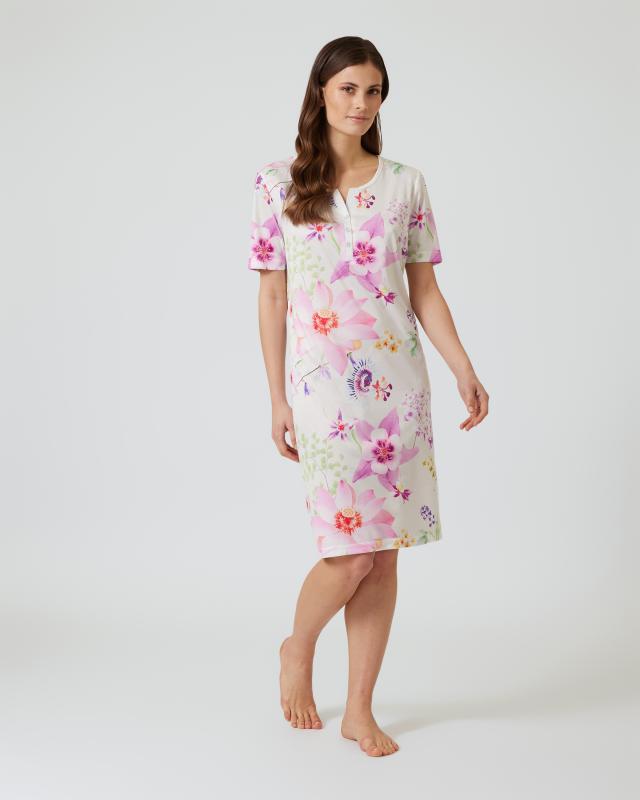 Nightshirt "Blumenmeer" von Mikronesse