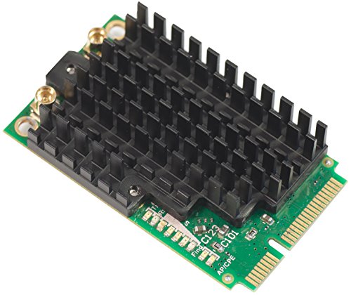 MikroTik RouterBOARD R11e-2HPnD, High Power miniPCI-e Card, MMCX von MikroTik