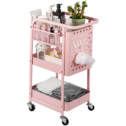 LYNN Badezimmerwagen,Multifunktion Bodenständig Kohlenstoffstahl Küchenwagen,Passend Für Duschraum Küche Wohnzimmer Balkon Abnehmbares Lagerregal/Rosa / 45x32.5x76cm LYNN Badezimmerwagen,Multifunktion Bodenständig Kohlenstoffstahl Küchenwagen,Passend Für Duschraum Küche Wohnzimmer Balkon Abnehmbares Lagerregal/Rosa / 45x32.5x76cm von Mikrowellen-Rost