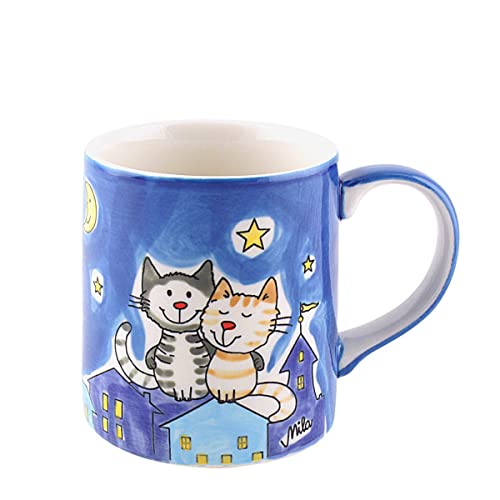 Mila Keramik-Becher, NachtKatzen | MI-80425 | 4045303804258 Mila Keramik-Becher, NachtKatzen | MI-80425 | 4045303804258 von Mila