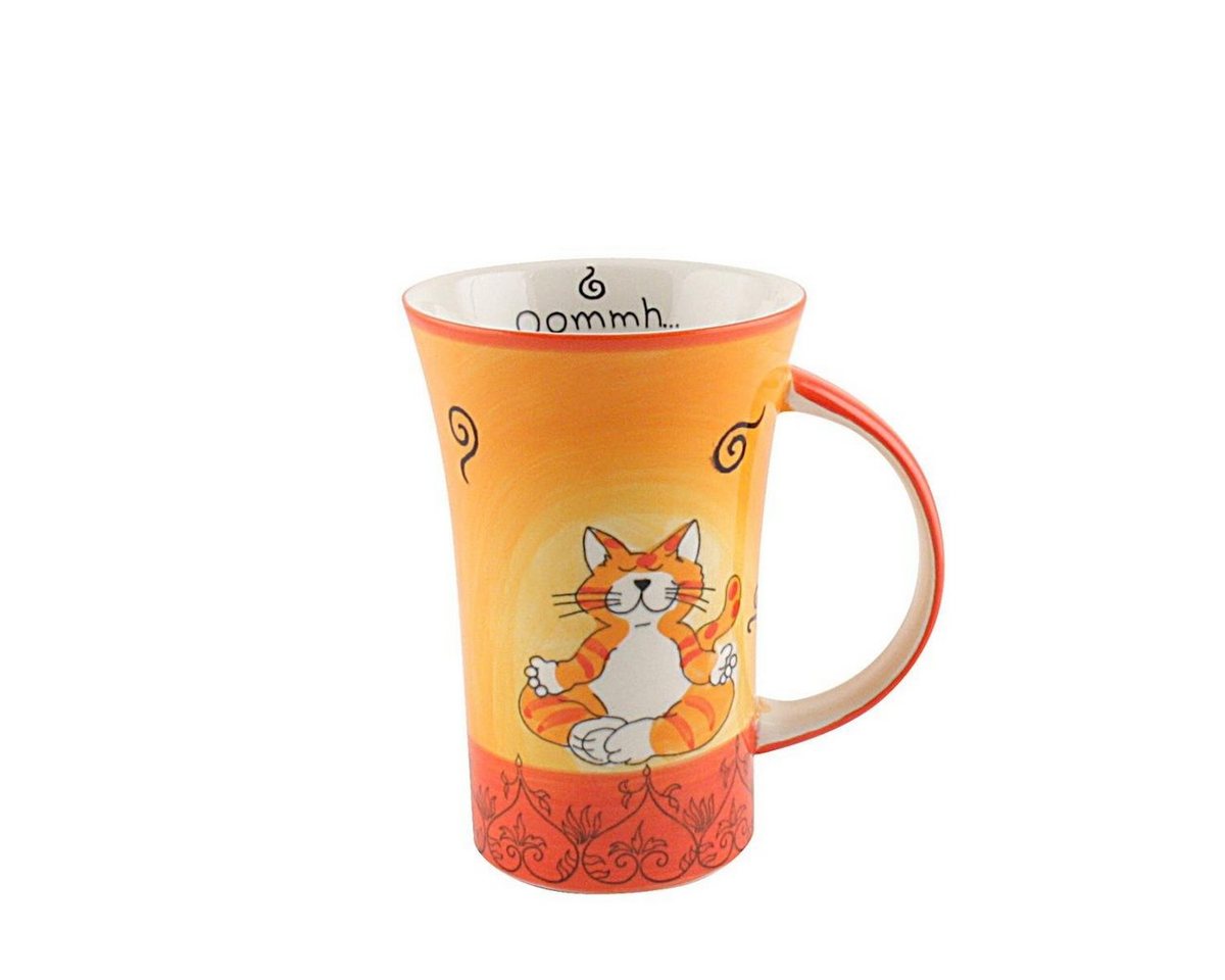 Mila Becher Mila Keramik-Becher Coffee-Pot Oommh Katze, Keramik von Mila
