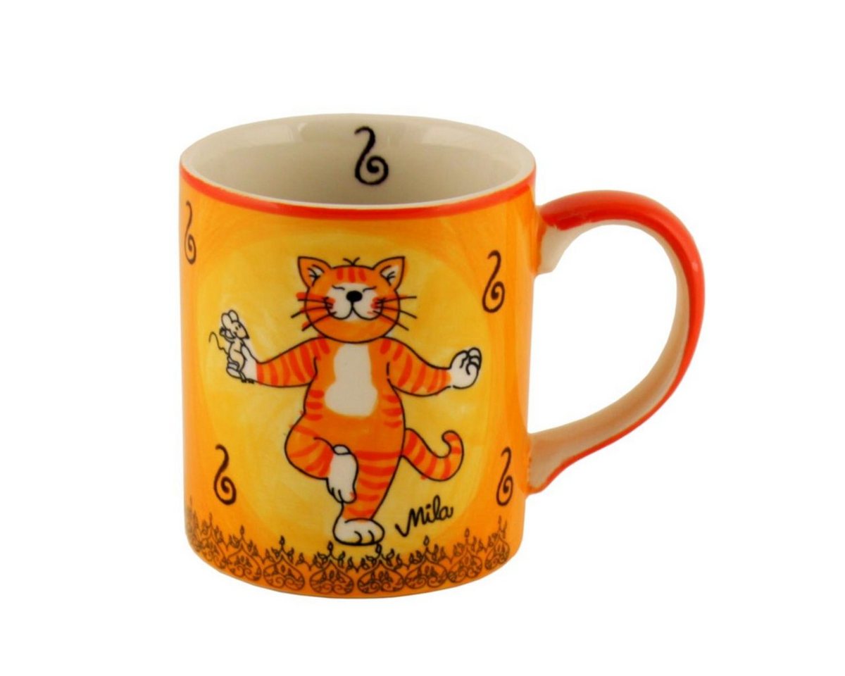 Mila Becher Mila Keramik-Becher Oommh Morgengruß, Keramik von Mila