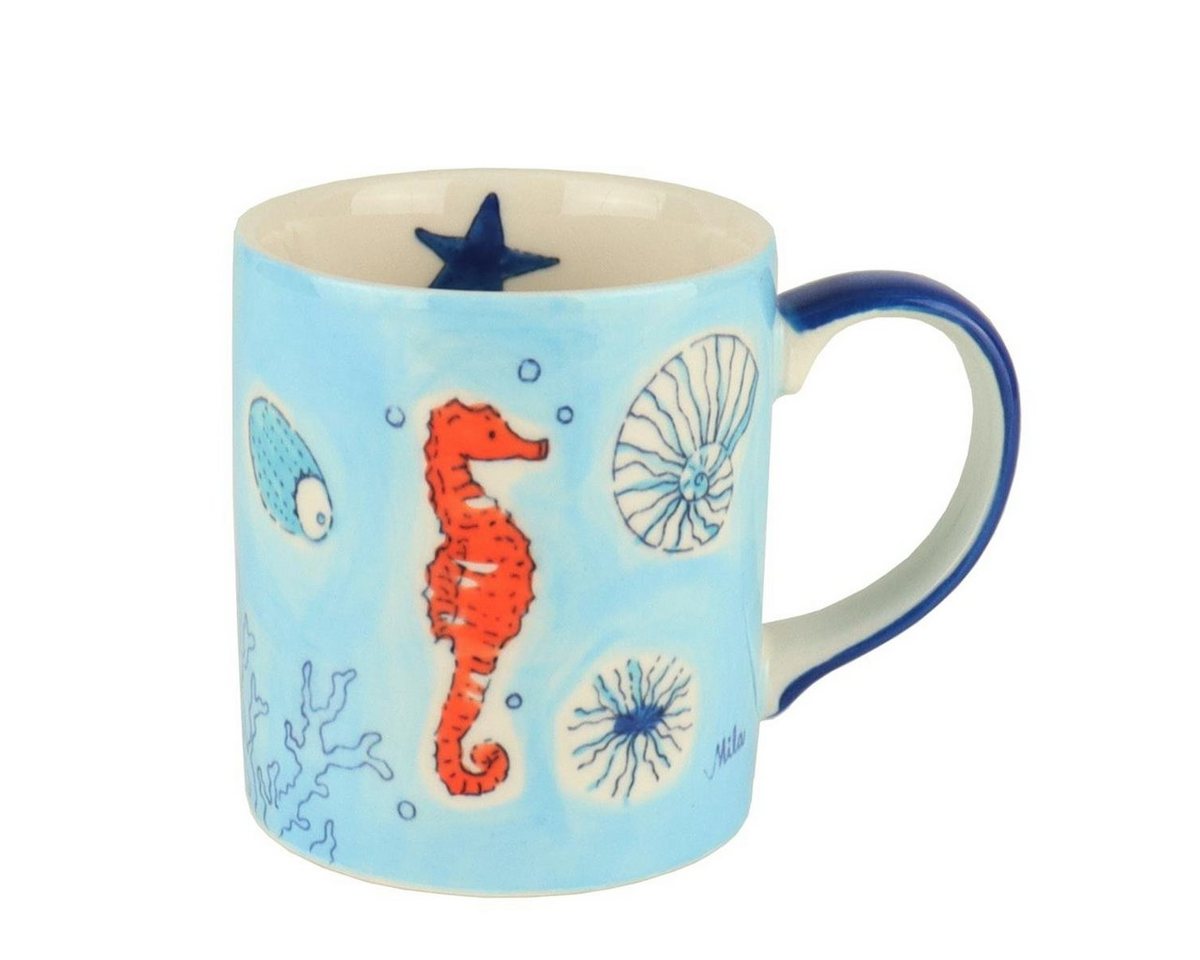 Mila Becher Mila Keramik-Becher Save the Ocean, Keramik von Mila