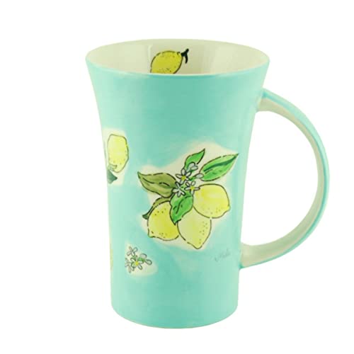 Mila Keramik-Becher Coffee-Pot Tutto Limone | MI-82251 von Mila