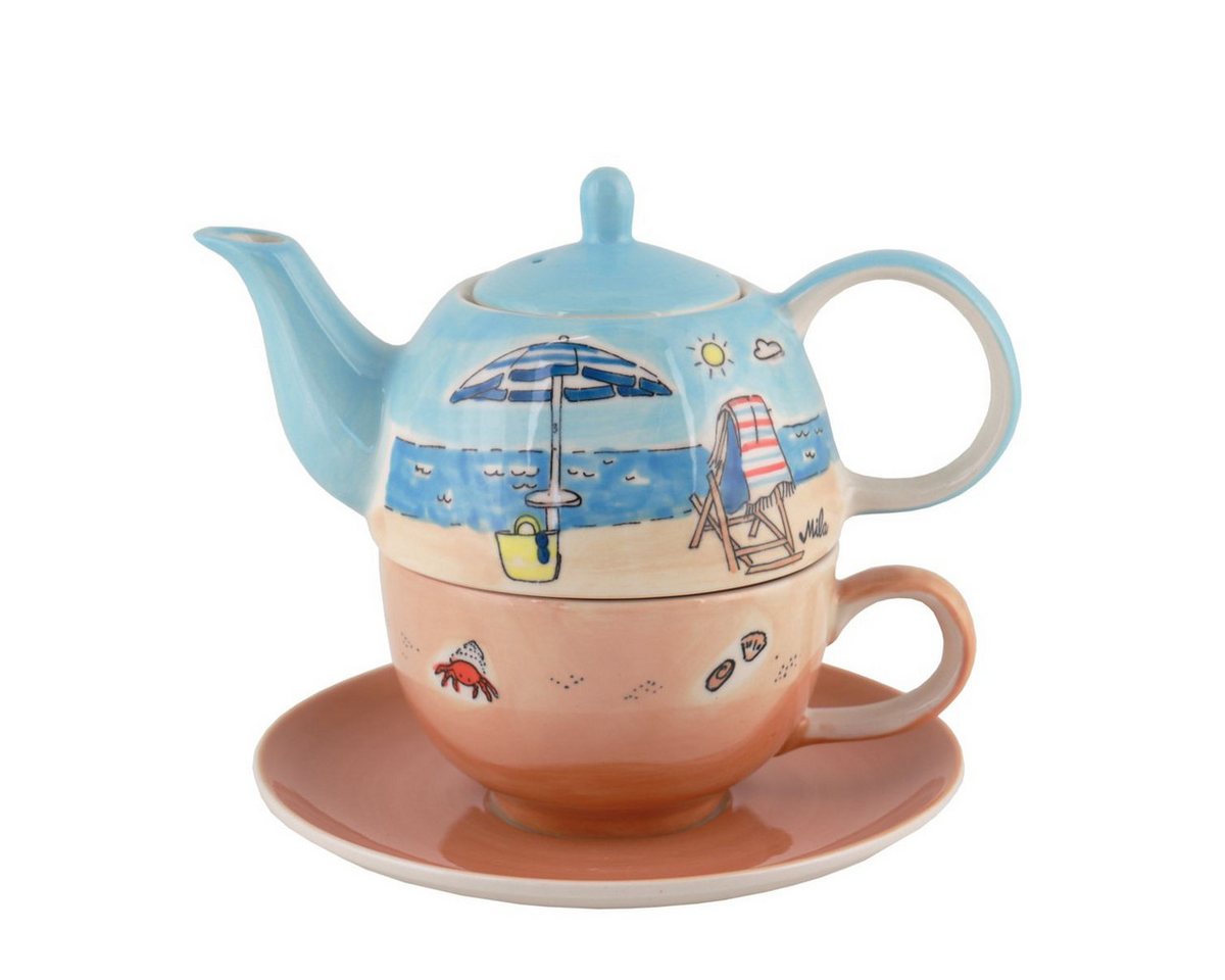 Mila Teekanne Mila Keramik Tee-Set Tea for One Dolce Vita, 400 l, (Stück) von Mila