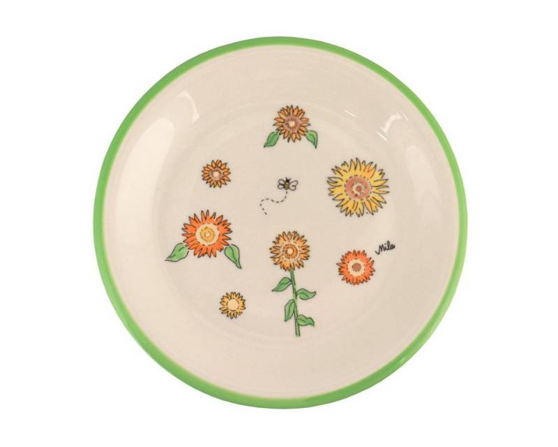 Mila Teller Mila Keramik-Teller Sunny Sunflowers, (1 St) von Mila
