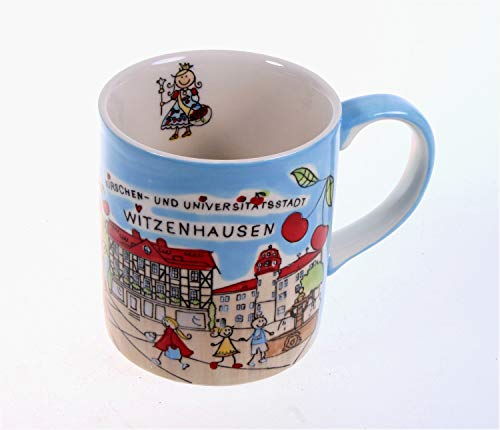 Mila Tasse Witzenhausen Porzellan handbemalt Becher Tasse Souvenir Sammeltasse Schloss Berlepsch von Mila