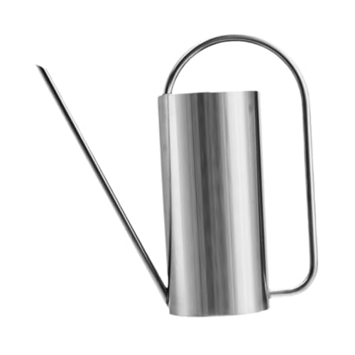 Milageto 1500ml Zimmergießkanne Pflanzengießkanne Praktische Zimmerbewässerungsausrüstung für die Zimmergärtnerei Blume, Silber Milageto 1500ml Zimmergießkanne Pflanzengießkanne Praktische Zimmerbewässerungsausrüstung für die Zimmergärtnerei Blume, Silber von Milageto