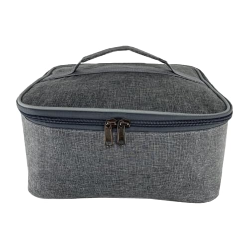 Milageto Aufbewahrungstasche für Gastanks, Camping-Utensilientasche, multifunktionaler tragbarer Geschirr-Aufbewahrungs-Organizer zum Kochen beim Camping, Grau Milageto Aufbewahrungstasche für Gastanks, Camping-Utensilientasche, multifunktionaler tragbarer Geschirr-Aufbewahrungs-Organizer zum Kochen beim Camping, Grau von Milageto
