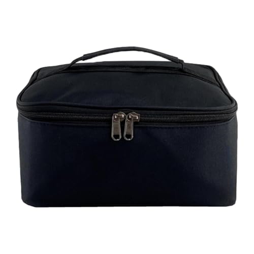 Milageto Aufbewahrungstasche für Gastanks, Camping-Utensilientasche, multifunktionaler tragbarer Geschirr-Aufbewahrungs-Organizer zum Kochen beim Camping, Schwarz Milageto Aufbewahrungstasche für Gastanks, Camping-Utensilientasche, multifunktionaler tragbarer Geschirr-Aufbewahrungs-Organizer zum Kochen beim Camping, Schwarz von Milageto