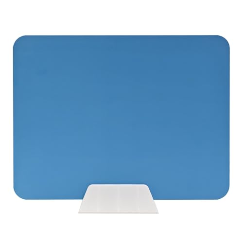 Milageto Desktop-Partitionsbrett Tischplatten-Bildschirm Separates Brett Sichtschutz-Schreibtisch-Panel für Arbeitsplatte, Blauer Pp-ständer Milageto Desktop-Partitionsbrett Tischplatten-Bildschirm Separates Brett Sichtschutz-Schreibtisch-Panel für Arbeitsplatte, Blauer Pp-ständer von Milageto