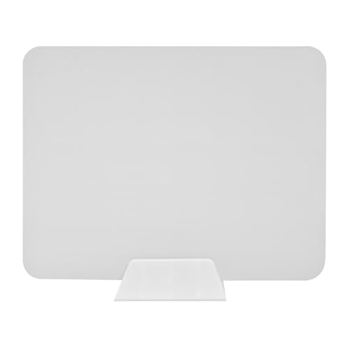 Milageto Desktop-Partitionsbrett Tischplatten-Bildschirm Separates Brett Sichtschutz-Schreibtisch-Panel für Arbeitsplatte, Weißer Pp-ständer Milageto Desktop-Partitionsbrett Tischplatten-Bildschirm Separates Brett Sichtschutz-Schreibtisch-Panel für Arbeitsplatte, Weißer Pp-ständer von Milageto