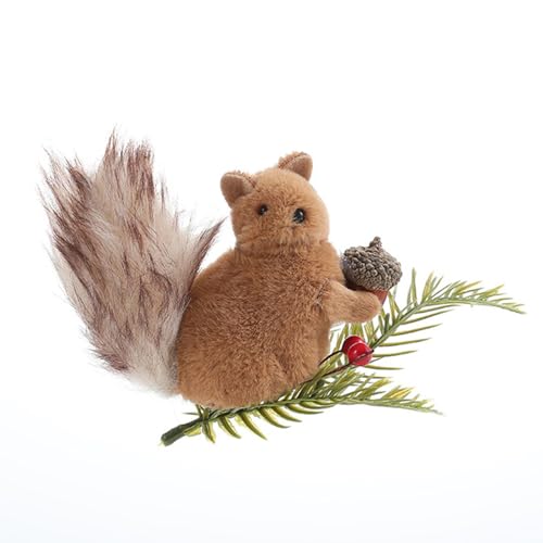 Milageto Eichhörnchen-Statue, Ornament, Basteln, niedliche Tierskulptur zum Sammeln, Weihnachtsdekoration für Festivals, Partys, Bücherregale, Wohnzimmer, Style A Milageto Eichhörnchen-Statue, Ornament, Basteln, niedliche Tierskulptur zum Sammeln, Weihnachtsdekoration für Festivals, Partys, Bücherregale, Wohnzimmer, Style A von Milageto