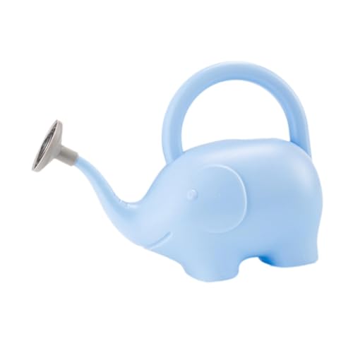 Milageto Elegante Gießkanne, 1,5 l, Gartengießkanne, Gartenarbeit mit Griff, mit Sprinklerkopf, Wasserkanne für Bauernhaus-Blumenbeet, Blau Milageto Elegante Gießkanne, 1,5 l, Gartengießkanne, Gartenarbeit mit Griff, mit Sprinklerkopf, Wasserkanne für Bauernhaus-Blumenbeet, Blau von Milageto