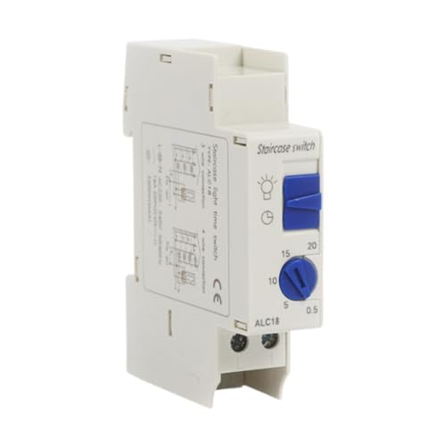 Milageto Flurlicht-Zeitschalter Overridetimer für Zuhause HC18A für Dhc18A Alc18 Zeitverzögerungsschalter-Controller von Milageto