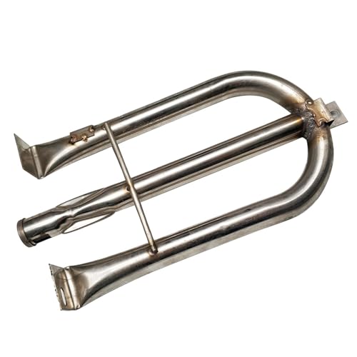 Milageto Grill Brenner Rohr Zubehör U Förmigen Rohr Brenner BBQ Camping Rasen von Milageto