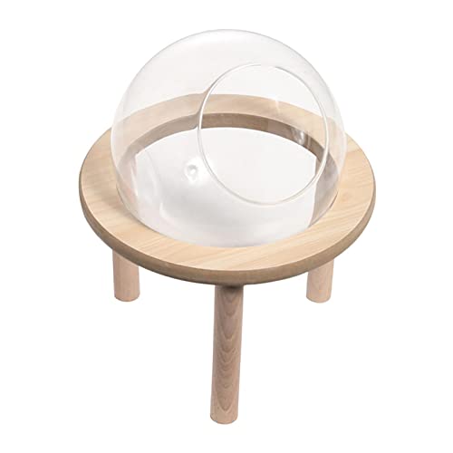 Milageto Hamster Sandbad Container Badezimmer, Zubehör Badewanne Kleintier, Bad Hamster Sandbad Box für Ratte Rennmaus Frettchen, 15CM von Milageto