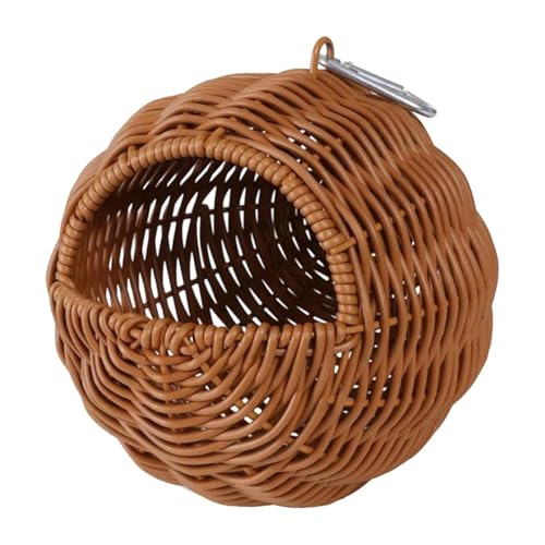 Milageto Handgewebter Aufbewahrungskorb, Bauernhof, Pflanzentöpfe, gewebter Blumenkorb für Zuhause von Milageto