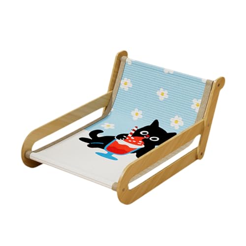 Milageto Katzenkratzmöbel, Lounge, Katzenmöbel, kreativer Kratzstuhl, Kratzbrett zum Ausruhen, Schlafen, Spielen, Aktivitätszentrum, Nest, Style C von Milageto