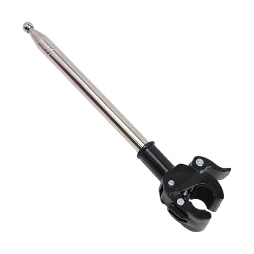 Milageto Motorrad Fahnenmast Halter Solide Halterung Einstellbare Mehrzweck Flagstaff von Milageto