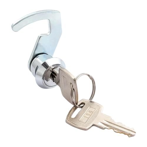 Milageto Nockenschloss gleichschließend, Haken-Nockenschloss-Hardware-Ersatzteile, zu installieren mit 2 Schlüsselzylinder, Style B Milageto Nockenschloss gleichschließend, Haken-Nockenschloss-Hardware-Ersatzteile, zu installieren mit 2 Schlüsselzylinder, Style B von Milageto