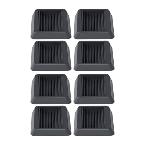 Milageto Räder Caster Cups Pads Decor Greifer Unterstützung liefert Bettrahmen Stopper Antilip Matten für Stuhl Sofa Home Tisch Wohnzimmer, 8 Stück Milageto Räder Caster Cups Pads Decor Greifer Unterstützung liefert Bettrahmen Stopper Antilip Matten für Stuhl Sofa Home Tisch Wohnzimmer, 8 Stück von Milageto