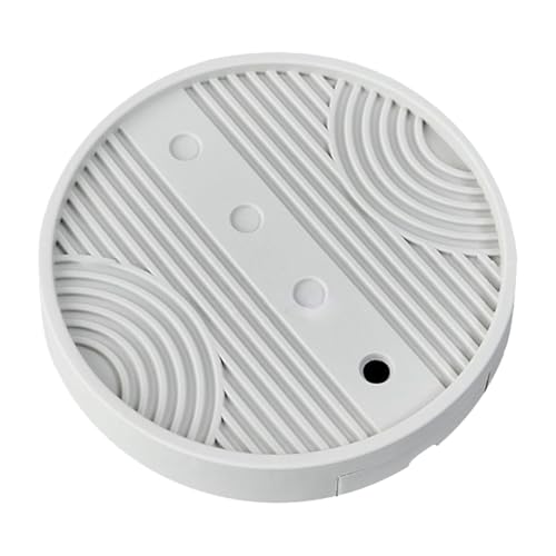 Milageto Rollender Pflanzenständer, Drainageschale, moderner Topfpflanzenhalter, Topfhalter für den Innenbereich mit unsichtbaren Rollen für den Garten, Beige von Milageto