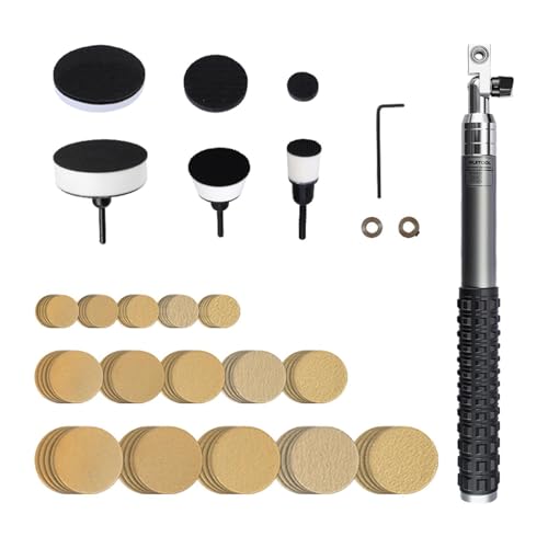 Milageto Schüsselschleifer-Werkzeugsatz, Schleifwerkzeug, verstellbarer Kopf, 1/4, Oberflächenpolieren, Holzdrehwerkzeuge, Drechselzubehör Milageto Schüsselschleifer-Werkzeugsatz, Schleifwerkzeug, verstellbarer Kopf, 1/4, Oberflächenpolieren, Holzdrehwerkzeuge, Drechselzubehör von Milageto