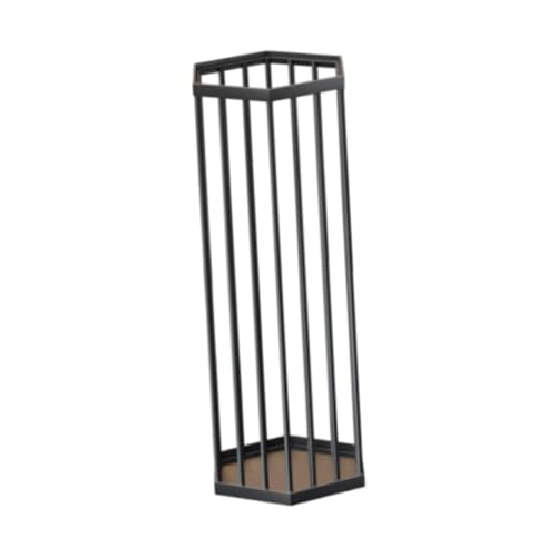Milageto Sechseckiger Schirmständer, Schirm-Organizer, platzsparend, vielseitig einsetzbar, freistehend, für den Eingangsbereich, stilvoll, Size M von Milageto