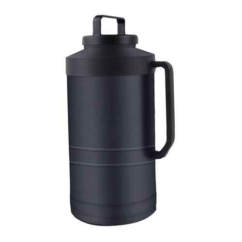 Milageto Trockeneis-Eimer, Eisvorratsbehälter, 8000 ml, auslaufsicher, Edelstahl, großes Fassungsvermögen, Tragebehälter, Isolierbehälter für Partys Milageto Trockeneis-Eimer, Eisvorratsbehälter, 8000 ml, auslaufsicher, Edelstahl, großes Fassungsvermögen, Tragebehälter, Isolierbehälter für Partys von Milageto