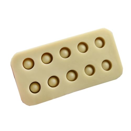 Milageto Wachskönigin-Pfropfbecher-Silikonmodell, Bienenbechermodell, kompaktes Werkzeug zur Herstellung von Bienenwachs für Hobby-Imkerbedarf, Grau Milageto Wachskönigin-Pfropfbecher-Silikonmodell, Bienenbechermodell, kompaktes Werkzeug zur Herstellung von Bienenwachs für Hobby-Imkerbedarf, Grau von Milageto