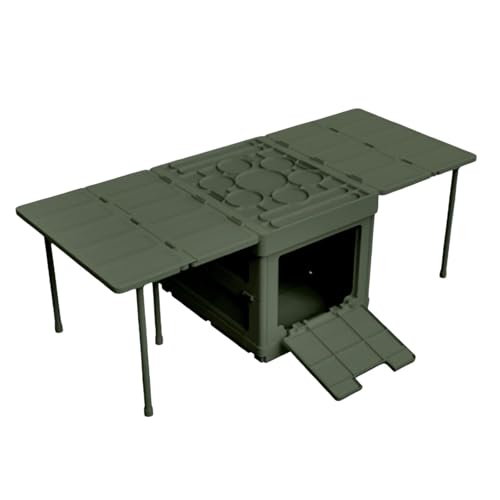 Milageto Zusammenklappbarer Auto Trunk Organizer mit Deckel Nachttisch Faltbarer Aufbewahrungsbox -Campingtisch für Küchenlastwagen im Freien, GrÜn Milageto Zusammenklappbarer Auto Trunk Organizer mit Deckel Nachttisch Faltbarer Aufbewahrungsbox -Campingtisch für Küchenlastwagen im Freien, GrÜn von Milageto