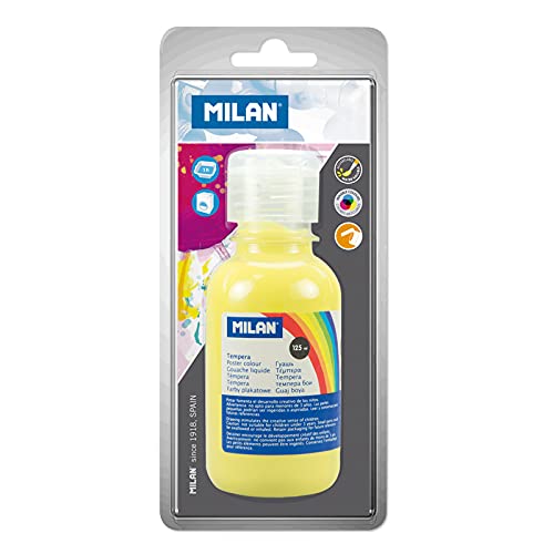 Blister Botella 125ml De Témpera AMARILLO Limón von Milan