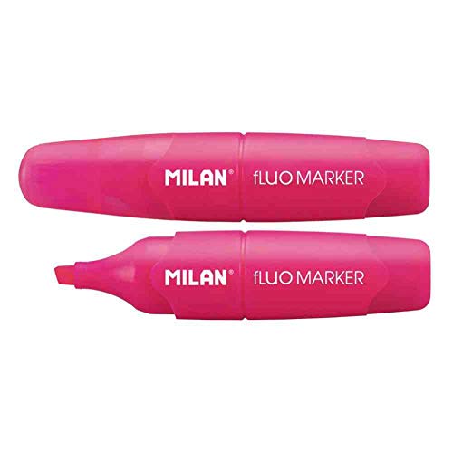 Expositor 12 Evidenciadores Capsule Fluo Marker rosa von Milan