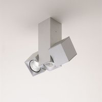 Milan Dau Spot Deckenstrahler, verstellbar 3-flg., Aluminium gebürstet Milan Dau Spot Deckenstrahler, verstellbar 3-flg., Aluminium gebürstet von Milan