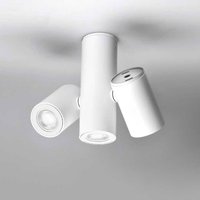 Milan Kronn Deckenleuchte 3-flg., seidenweiß Milan Kronn Deckenleuchte 3-flg., seidenweiß von Milan