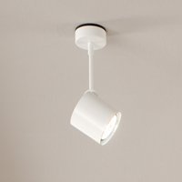 Milan Kronn Deckenstrahler, Auslaufmodell weiß / schwarz von Milan