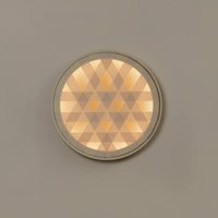 Milan Loom LED Wandleuchte Ø: 45,4 cm, Holz / nerzfarben von Milan