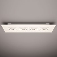 Milan Marc LED Deckenstrahler 72 x 27 cm, weiß von Milan