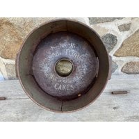 Vintage Kuchenform Angel Food Cake Pan Schwäne Down Flour Werbung Antique Country Kitchen Decor Vintage Kuchenform Angel Food Cake Pan Schwäne Down Flour Werbung Antique Country Kitchen Decor von MilasMercantile
