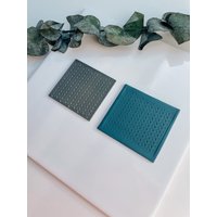 Polymer Clay Textur Mat/Texturmatte Strickmuster Knitting Pattern von MildStormCrafts