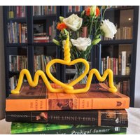 Mom Kerze - Muttertagsgeschenk Bienenwachs Pur Mama Ist in Deinem Herzen Cake Topper von MileEndSoapandCandle