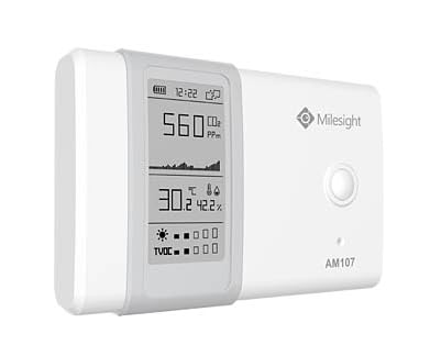 Milesight IoT LoRaWAN Indoor Ambience Monitoring Sensor AM107 + CO2 TVOC (AM107-868M) Marke von Milesight IoT