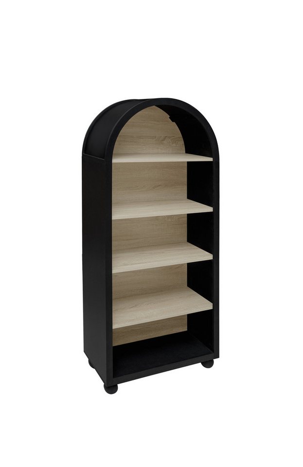 MilestoneHOMELIFE Bücherregal europäischen Bogenstil, 5-stufiges offenes Ausstellungsregal, 1-tlg., handlackierter Metallrahmen,rutschfester runder Sockel,70,5×30×161 cm MilestoneHOMELIFE Bücherregal europäischen Bogenstil, 5-stufiges offenes Ausstellungsregal, 1-tlg., handlackierter Metallrahmen,rutschfester runder Sockel,70,5×30×161 cm von MilestoneHOMELIFE