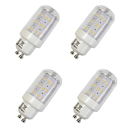 Mili Leuchten 4er Pack LED GU10 Maxiflood 4W Verbrauch - entspricht 40W Helligkeit, Tageslicht (4ER PACK- Neutralweiss) von Mili Leuchten