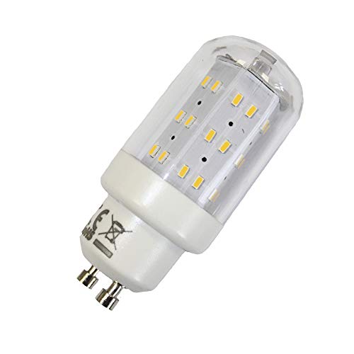 LED Leuchtmittel 4W GU10 4000K Neutralweiss 230V 400lm Klar, Zylinder Form, Raumlicht, 270 Grad, Maxiflood, ersetzt 40W Halogen (1ER PACK- Neutralweiss) von Mili Leuchten