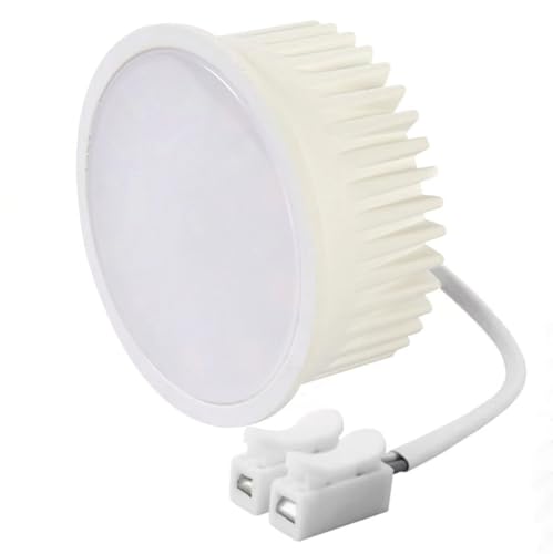 LED Modul für einbauleuchten MR16 50mm Warmweiß 3000K Satiniert 120° Raumlicht 400 Lumen 5W = 40W - geringe Einbautiefe 6336 (6, Warmweiß) von Mili Leuchten