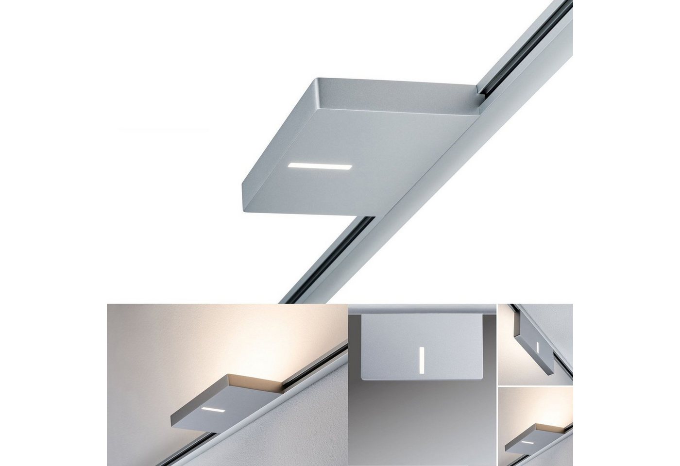 Mili Leuchten Deckenleuchten 4er Set - Paulmann URail Spot Uplight Case 16W Chrom matt 230V Metall, 4er Set - Paulmann URail Spot Uplight Case 16W Chrom matt 230V Metall Mili Leuchten Deckenleuchten 4er Set - Paulmann URail Spot Uplight Case 16W Chrom matt 230V Metall, 4er Set - Paulmann URail Spot Uplight Case 16W Chrom matt 230V Metall von Mili Leuchten