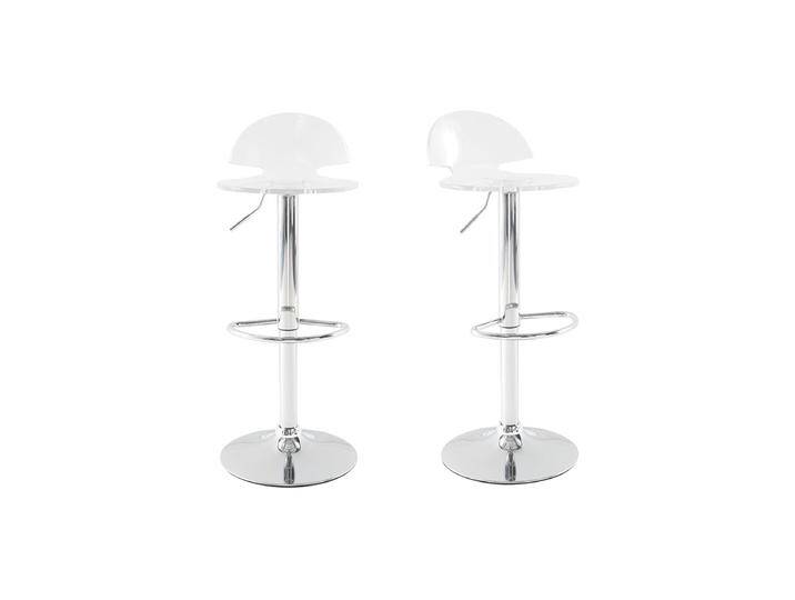 2er-Set Design-Barhocker Plexiglas transparent ORION 2er-Set Design-Barhocker Plexiglas transparent ORION von Miliboo
