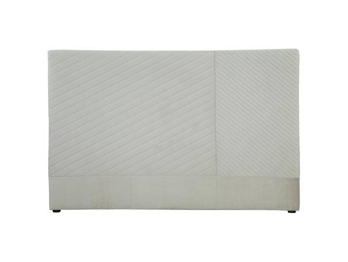 Bettkopfteil mit geometrischem Muster in beigem Samt Breite 170 cm RIGA Bettkopfteil mit geometrischem Muster in beigem Samt Breite 170 cm RIGA von Miliboo